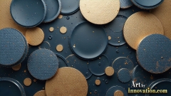 Metallic Shaped & Objects Wallpaper Backgrounds - HD Desktop Wallpaper & Backgrounds.