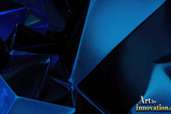 Amazing Graphics Art Collection: Blue & Black Technology - HD Desktop Wallpaper Background 4k.