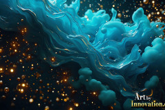 Metallic Fluids in Motion Wallpaper Backgrounds - HD Desktop Wallpaper Background 4k.