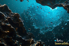 Metallic Fluids in Motion Wallpaper Backgrounds - HD Desktop Wallpaper Background 4k.