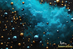 Metallic Fluids in Motion Wallpaper Backgrounds - HD Desktop Wallpaper Background 4k.