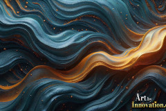 Metallic Fluids in Motion Wallpaper Backgrounds - HD Desktop Wallpaper Background 4k.