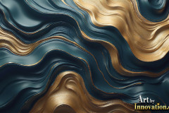 Metallic Fluids in Motion Wallpaper Backgrounds - HD Desktop Wallpaper Background 4k.