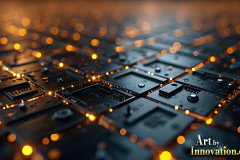 Amazing Graphics Art Collection: Copper & Black Technology - HD Desktop Wallpaper & Backgrounds.