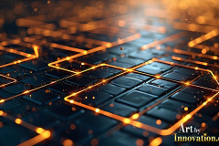 Amazing Graphics Art Collection: Copper & Black Technology - HD Desktop Wallpaper & Backgrounds.