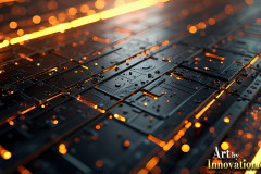 Amazing Graphics Art Collection: Copper & Black Technology - HD Desktop Wallpaper & Backgrounds.