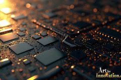 Amazing Graphics Art Collection: Copper & Black Technology - HD Desktop Wallpaper & Backgrounds.