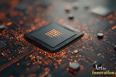 Amazing Graphics Art Collection: Copper & Black Technology - HD Desktop Wallpaper & Backgrounds.