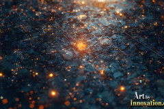 Amazing Graphics Art Collection: Gold,Blue,& Black Technology - HD Desktop Wallpaper & Backgrounds.