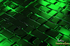 Amazing Graphics Art Collection: Modern Technology Green & Black - HD Desktop Wallpaper & Backgrounds.