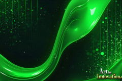 Amazing Graphics Art Collection: Modern Technology Green & Black - HD Desktop Wallpaper & Backgrounds.