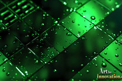 Amazing Graphics Art Collection: Modern Technology Green & Black - HD Desktop Wallpaper & Backgrounds.