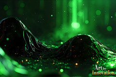 Amazing Graphics Art Collection: Modern Technology Green & Black - HD Desktop Wallpaper & Backgrounds.