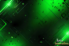 Amazing Graphics Art Collection: Modern Technology Green & Black - HD Desktop Wallpaper & Backgrounds.