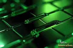 Amazing Graphics Art Collection: Modern Technology Green & Black - HD Desktop Wallpaper & Backgrounds.