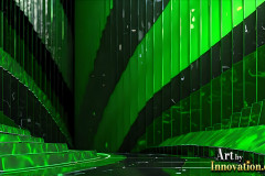 Amazing Graphics Art Collection: Modern Technology Green & Black - HD Desktop Wallpaper & Backgrounds.