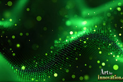 Amazing Graphics Art Collection: Modern Technology Green & Black - HD Desktop Wallpaper & Backgrounds.