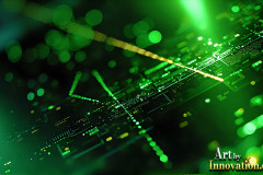 Amazing Graphics Art Collection: Modern Technology Green & Black - HD Desktop Wallpaper & Backgrounds.