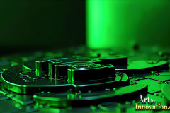 Amazing Graphics Art Collection: Modern Technology Green & Black - HD Desktop Wallpaper & Backgrounds.