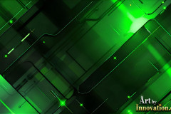 Amazing Graphics Art Collection: Modern Technology Green & Black - HD Desktop Wallpaper & Backgrounds.
