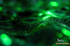 Amazing Graphics Art Collection: Modern Technology Green & Black - HD Desktop Wallpaper & Backgrounds.
