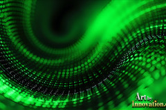 Amazing Graphics Art Collection: Modern Technology Green & Black - HD Desktop Wallpaper & Backgrounds.