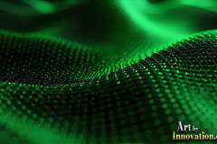 Amazing Graphics Art Collection: Modern Technology Green & Black - HD Desktop Wallpaper & Backgrounds.