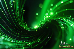 Amazing Graphics Art Collection: Modern Technology Green & Black - HD Desktop Wallpaper & Backgrounds.
