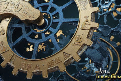 Amazing Graphics Art Collection: Modern Metallic Gears - HD Desktop Wallpaper & Backgrounds.