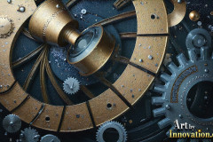 Amazing Graphics Art Collection: Modern Metallic Gears - HD Desktop Wallpaper & Backgrounds.