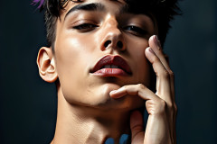 Paint Splat Fun - Hot men having fun with body paint.