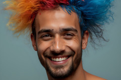 Paint Splat Fun - Hot men having fun with body paint.