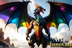 Dragon Pride, even dragons can be gay,)