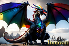 Dragon Pride, even dragons can be gay,)