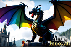 Dragon Pride, even dragons can be gay,)