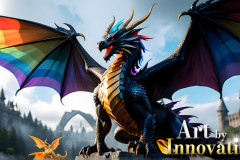 Dragon Pride, even dragons can be gay,)