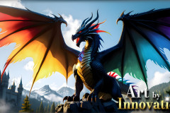 Dragon Pride, even dragons can be gay,)