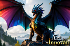 Dragon Pride, even dragons can be gay,)