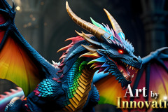 Dragon Pride, even dragons can be gay,)