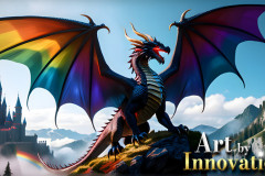 Dragon Pride, even dragons can be gay,)