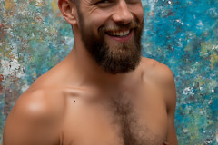 Paint Splat Fun - Colorful Happy Male Faces