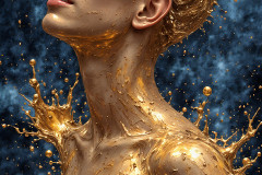 Paint Splat Fun - Colorful Happy Male Faces