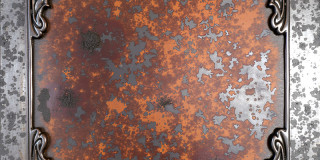 Graphics Art Copper Picture Frame Overlays