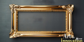 Graphics Art Fancy Picture Frame Overlays