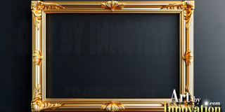 Graphics Art Fancy Picture Frame Overlays