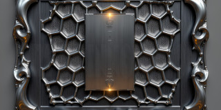 Graphics Art Industrial Picture Frame Overlays