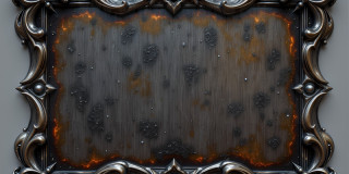 Graphics Art Industrial Picture Frame Overlays