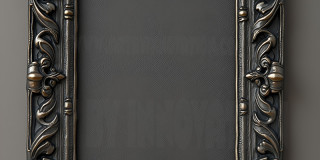 Graphics Art Industrial Picture Frame Overlays