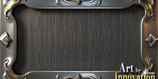 Graphics Art Industrial Picture Frame Overlays