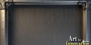 Graphics Art Industrial Picture Frame Overlays